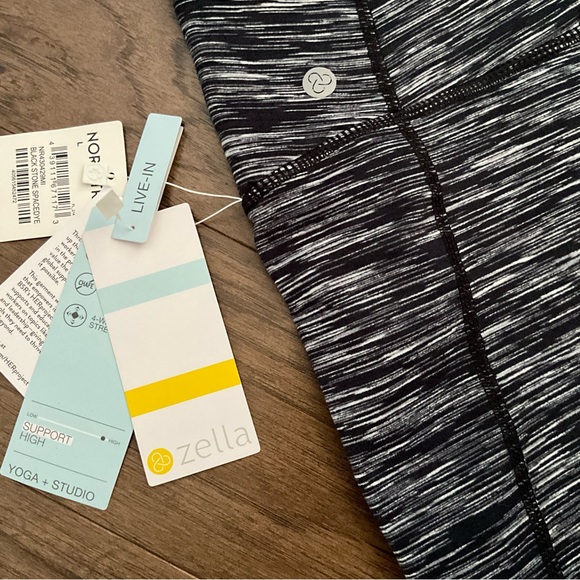 BUNDLE- NWT Zella Yoga Pants & City Joggers Black Grey Set 2 Pairs of Pants - Picture 7 of 13